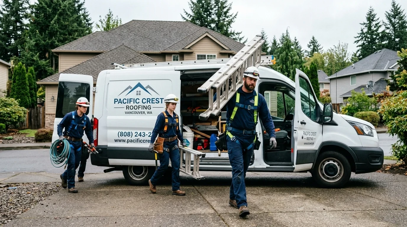 Contact Apex Roofers Vancouver WA at 12917 NE 71st St or Call (360) 325-8254