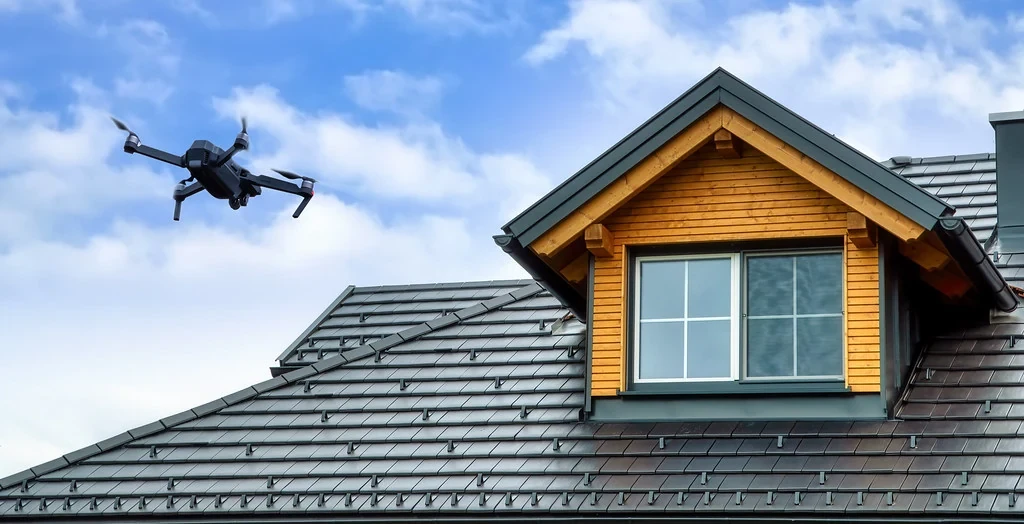 Certified aerial drone roof inspection and 21-point condition assessment in Vancouver WA
