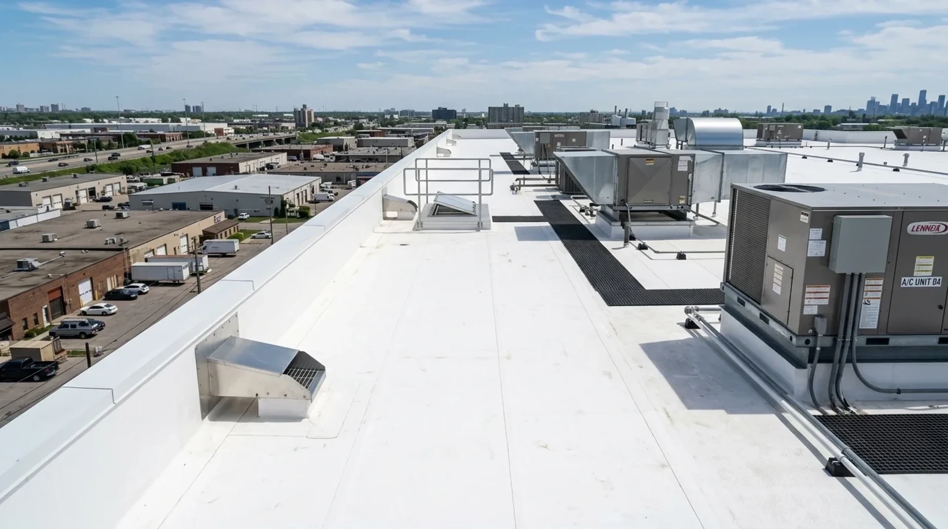 Chemical-Resistant Commercial PVC Flat Roofing Systems in Vancouver WA