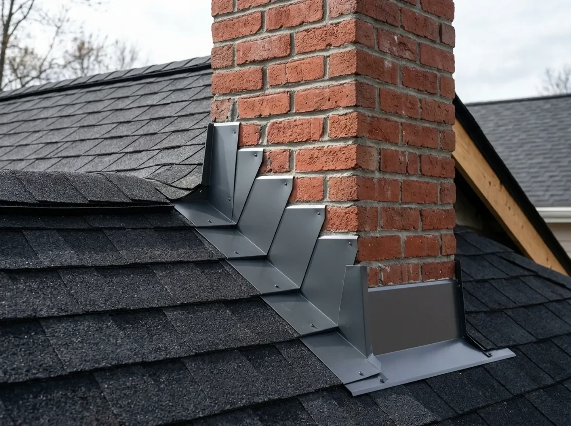 Chimney Step Flashing, Skylight Leak Repair, and Seamless Gutter Fixes in Vancouver WA