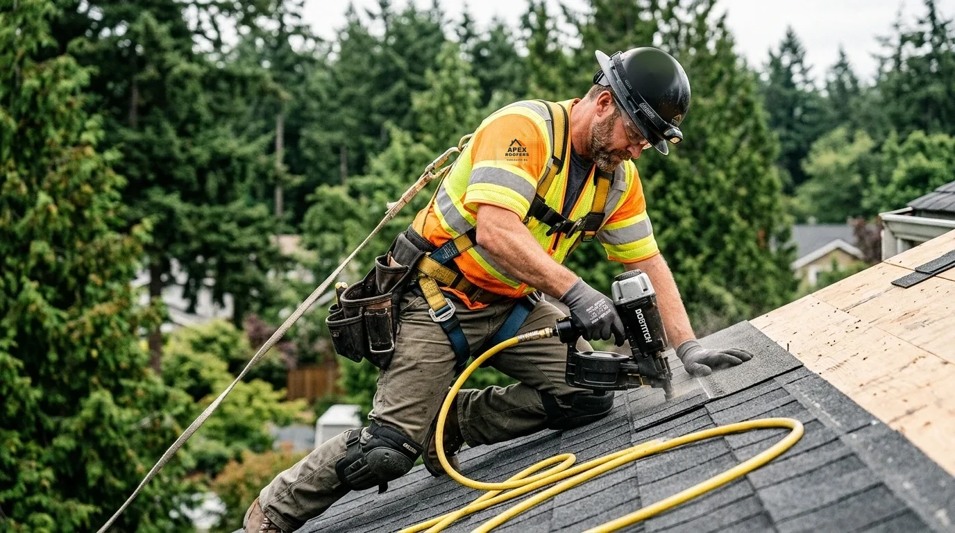Precision New Roof Installation and Flashing for Custom Homes in Vancouver WA