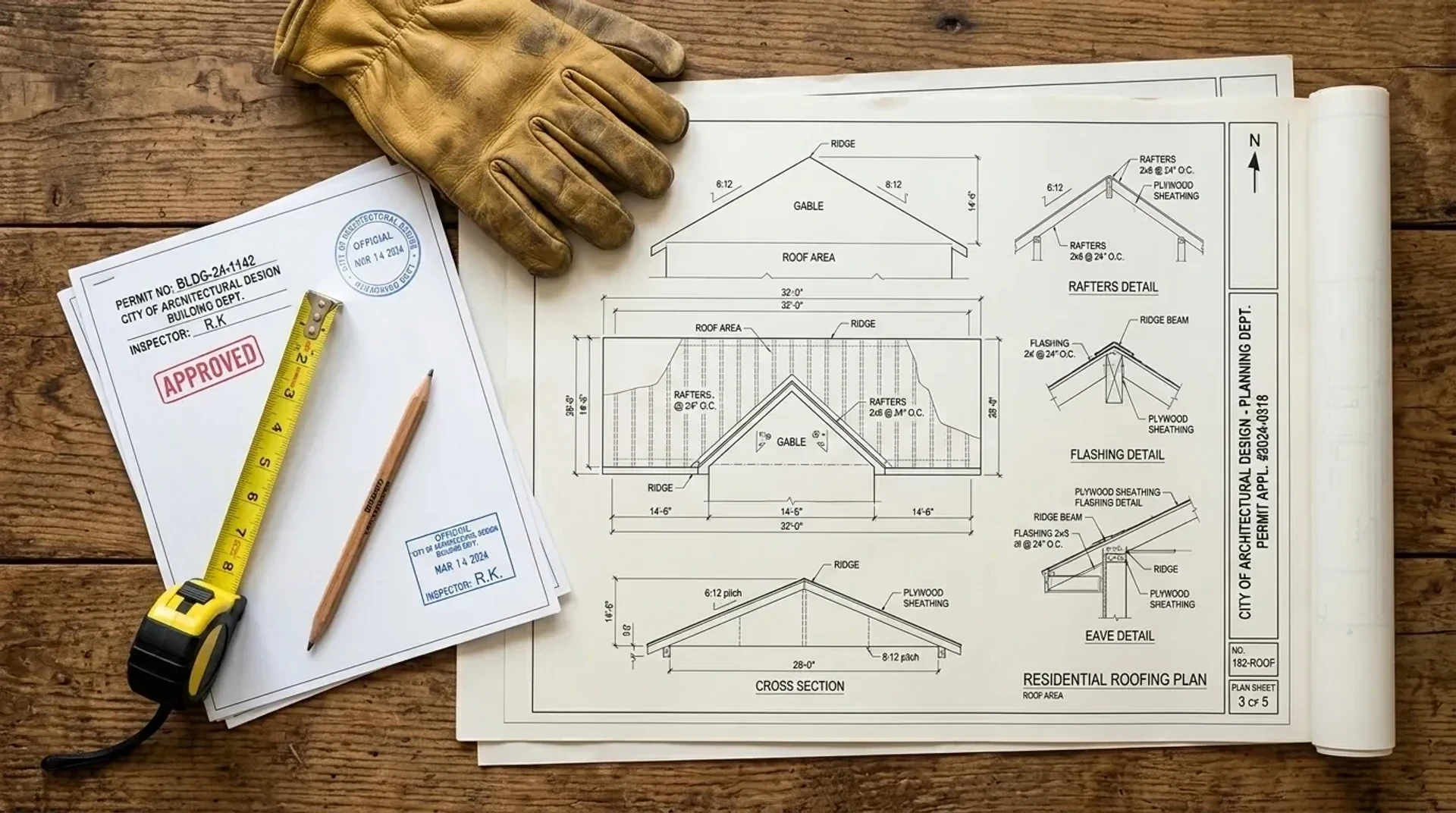 City of Vancouver 2026 building permit and roofing code compliance documents in Clark County WA